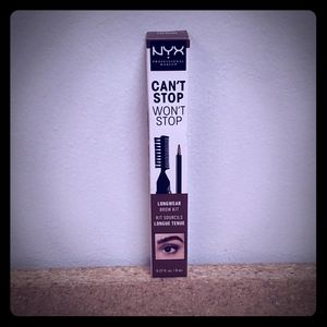 NYX can't stop won't stop long wear brow kit